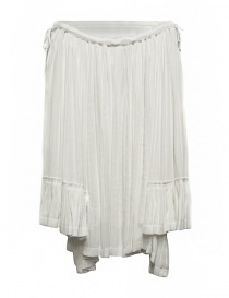 Womens skirts online: Miyao white skirt