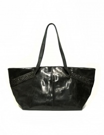 Delle Cose leather bag with lateral inserts online