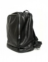 Delle Cose model 76 black leather backpack shop online bags