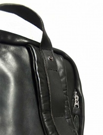 Delle Cose model 76 black leather backpack bags buy online