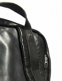 Zaino Delle Cose modello 76 in pelle nera borse acquista online