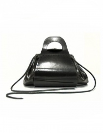 Borsa Delle Cose modello 700 in pelle nera 700 GROPPONE BLK order online