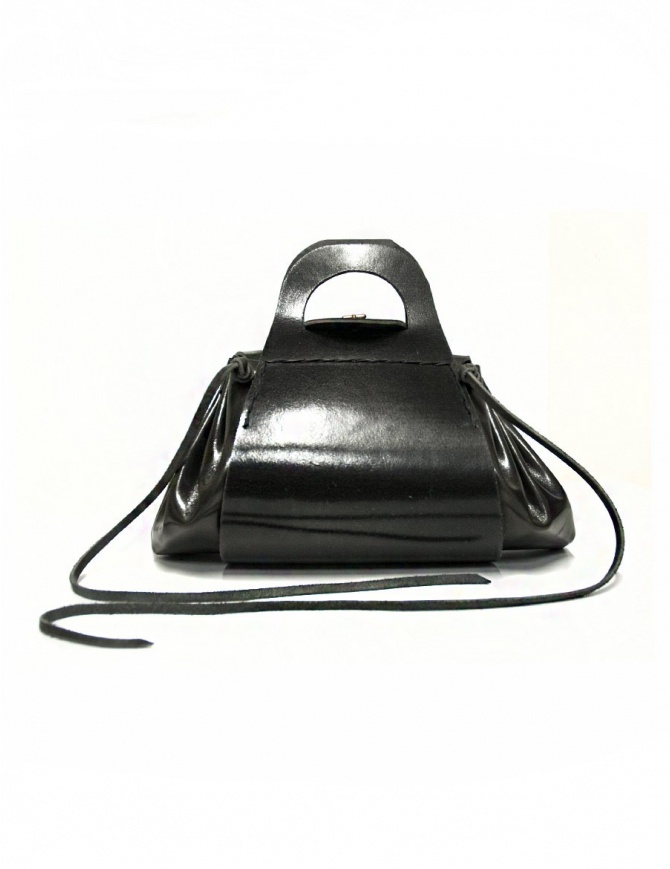 Borsa Delle Cose modello 700 in pelle nera 700 GROPPONE BLK borse online shopping