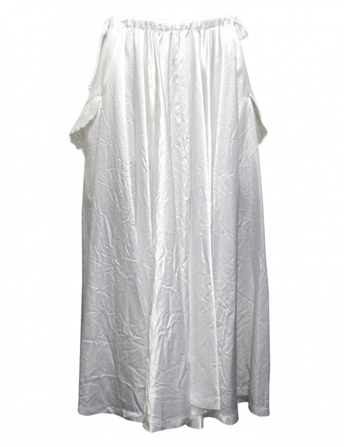 Miyao white long skirt MM-S-01 WHITE SKIRT womens skirts online shopping