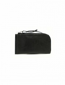 Delle Cose black leather zipped wallet online