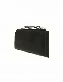 Delle Cose black leather zipped wallet