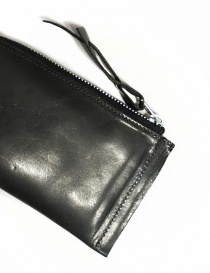 Delle Cose black leather zipped wallet price