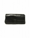 Delle Cose style 81 black leather wallet buy online 81 HORSE POLISH ASFALTO