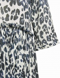 Sara Lanzi blue white speckled long dress price