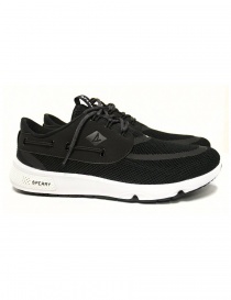 Sneakers Sperry Top-Sider 7 Seas colore nero STS15524 BLACK