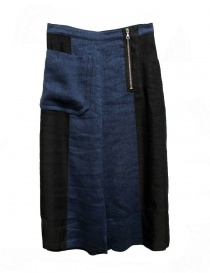 Gonna pantalone Rito colore navy 0777RTS019P SKIRT INDIGO order online