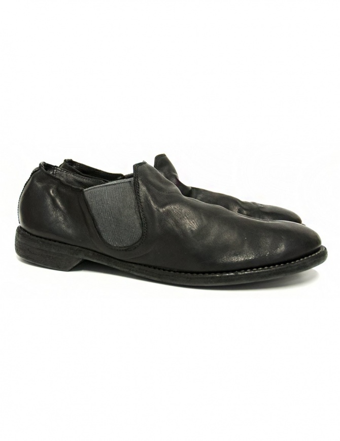Guidi 109 black kangaroo leather shoes 109 KANGAROO FG BLKT