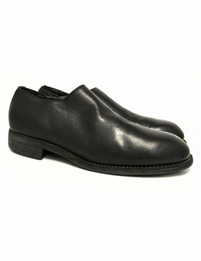 Guidi 990E black leather shoes