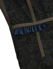 Kolor black blue brown embroidered dress price