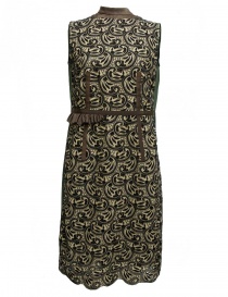 Kolor green and brown dress