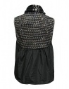 M.&Kyoko mixed silk and paper vest shop online womens vests