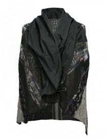 M.&Kyoko mixed silk and paper vest womens vests buy online