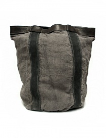 Guidi NBP01 leather and linen backpack NBP01-LINEN-CV37T