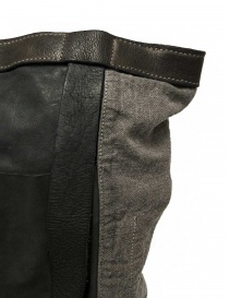 Guidi NBP01 leather and linen backpack bags buy online