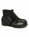 Stivaletto Guidi 5305N in pelle nera acquista online 5305N GOAT FG