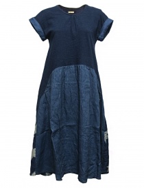 Womens dresses online: Kapital indigo star print dress