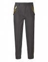 Kolor grey cigarette trousers buy online 17SPLP01102 PANT DARK BLEU