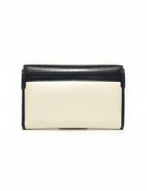 Beautiful People cream and navy leather wallet price