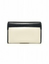 Beautiful People cream and navy leather wallet 1635511925-BLUE price