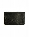 Portafoglio Guidi EN02 in pelle nera acquista online EN02 HORSE FG WALLET BLKT