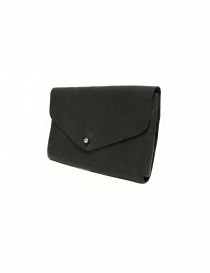 Portafoglio Guidi EN02 in pelle nera prezzo