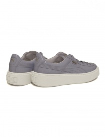 Sneaker Puma Basket Platform Patent colore lilla prezzo