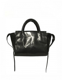 Delle Cose style 750-S asphalt leather bag 750-S HORSE POLISH ASFALTO