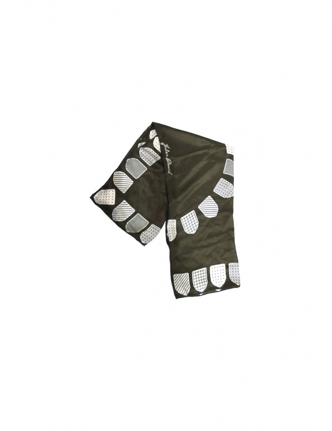 Julien David foulard in khaki CHK-238-KW-S WHITE scarves online shopping