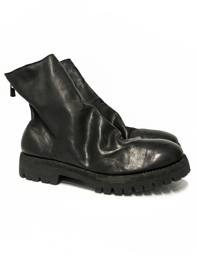 Stivaletto Guidi 796V in pelle di vitellino nera 796V BABY CALF FG BLKT calzature uomo online shopping