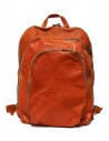 Guidi DBP04 orange leather backpack buy online DBP04 SOFT HORSE B.PACK CV21T