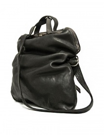 Borsa Guidi + Barny Nakhle B1 in pelle colore grigio scuro acquista online