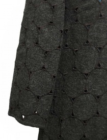 Kolor grey wool openwork dress price
