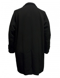 Cappotto Kolor colore nero tasca marrone