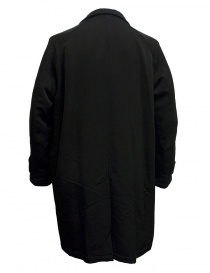 Kolor black coat with brown pocket