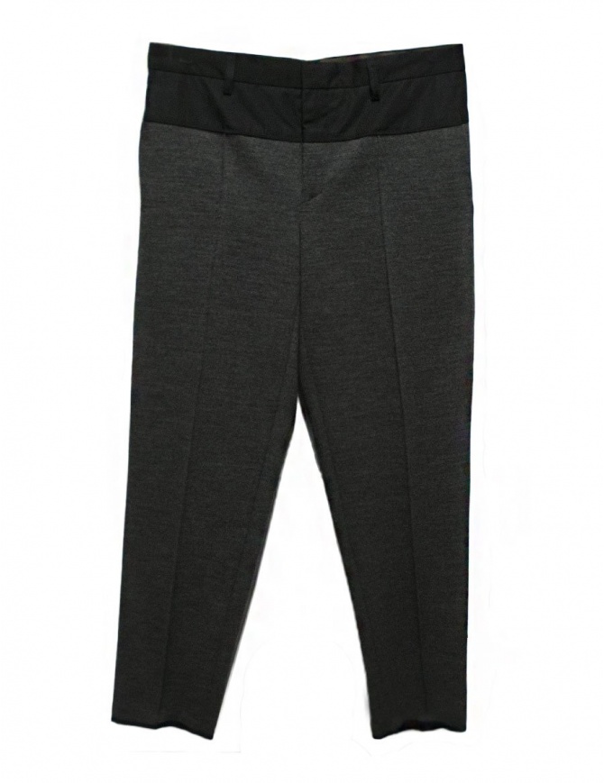 Pantalone Kolor grigio medio in lana 17WCM-P10201 A-MIDDLE GRAY pantaloni uomo online shopping