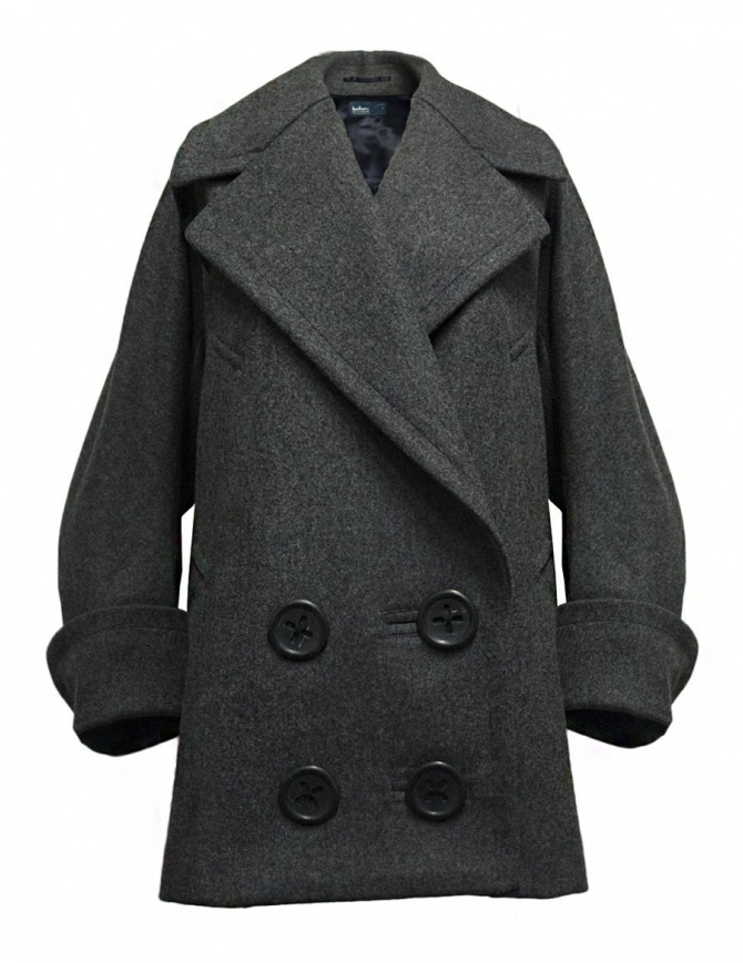 Kolor grey oversized coat 17WCL-C02141 GRAY