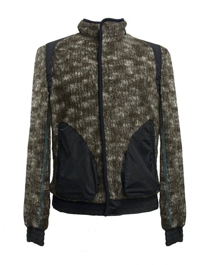 Giubbino Kolor colore marrone camouflage 17WCM-G19205 A-BROWN giubbini uomo online shopping