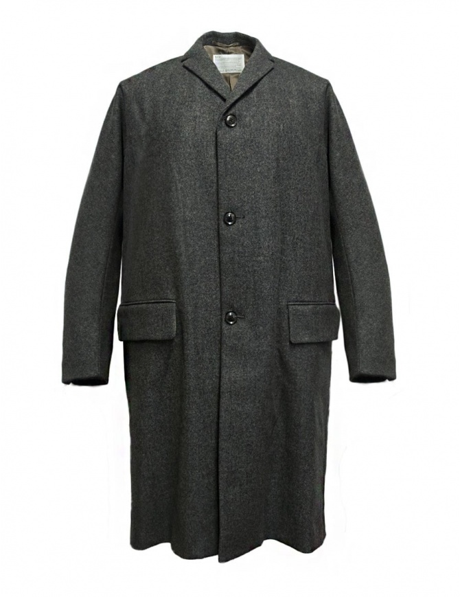 Cappotto Kolor colore grigio melange 17WCM-C01101 B-MELANGE GRAY cappotti uomo online shopping