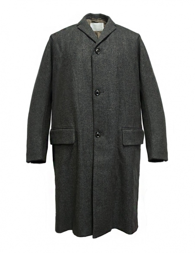 Kolor melange grey coat 17WCM-C01101 B-MELANGE GRAY mens coats online shopping