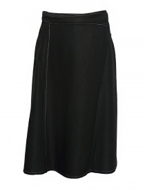 Gonna Sara Lanzi colore nero 03B.VI.09 SKIRT BLACK order online