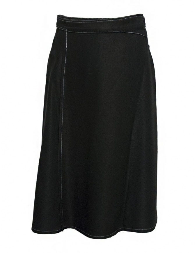 Gonna Sara Lanzi colore nero 03B.VI.09 SKIRT BLACK gonne donna online shopping