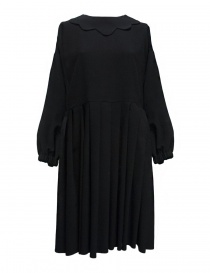 Sara Lanzi navy blue wool dress 01C.WAL.08 DRESS NAVY order online