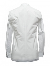Label Under Construction Invisible Buttonholes white shirt