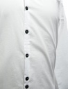 Label Under Construction Invisible Buttonholes white shirt 30FMSH37 CO184 30/2 SHIRT buy online
