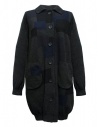 Maglia oversize Fuga Fuga fantasia patchwork grigia acquista online FAGA 108 73